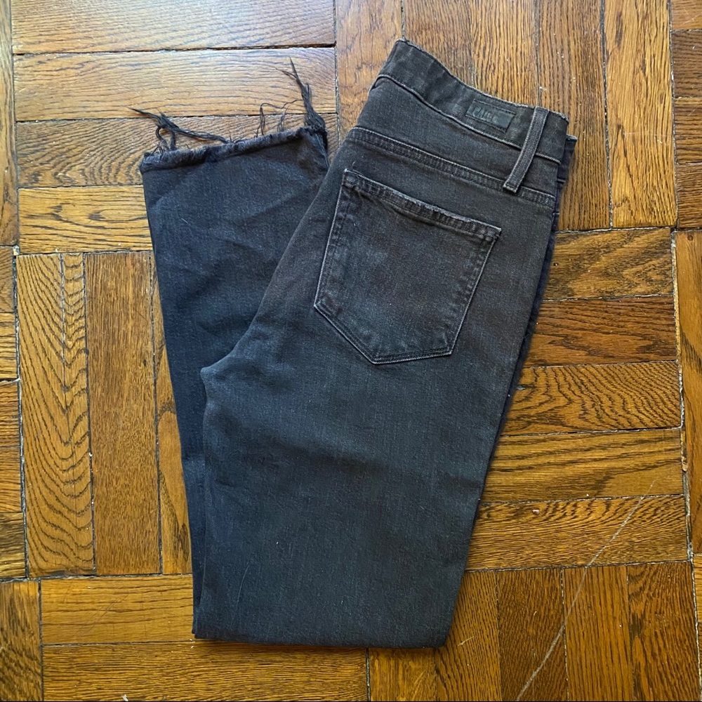Paige Hoxton Straight Ankle Jeans